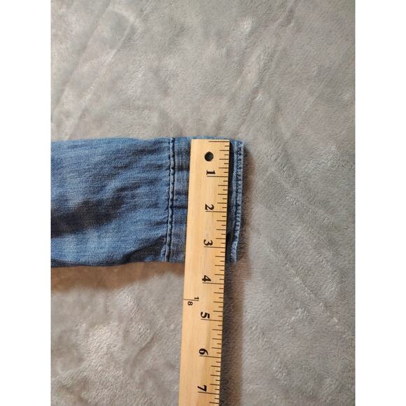 Polo Ralph Lauren Girl's Size 12 Denim Cotton Shirt Dress - Picture 7 of 11